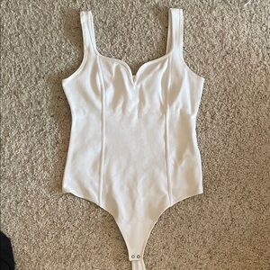 Abercrombie & Fitch White Bodysuit